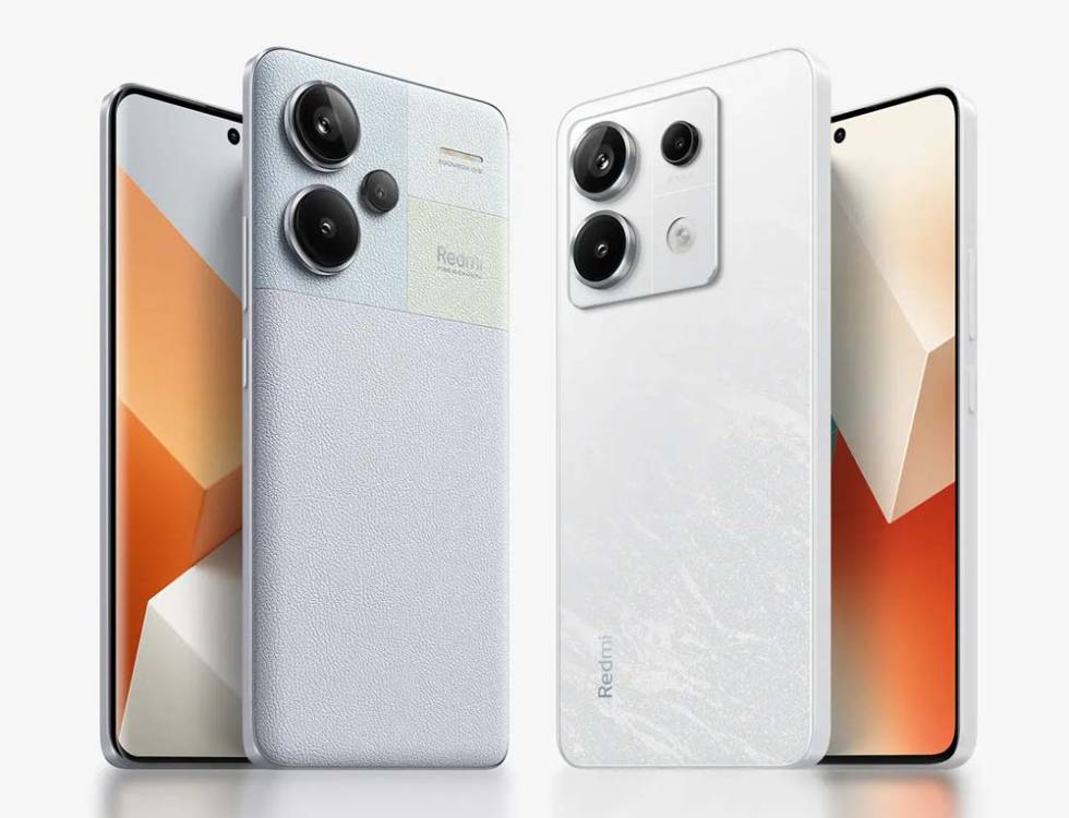 Diseño del teléfono Redmi Note 13 Pro+