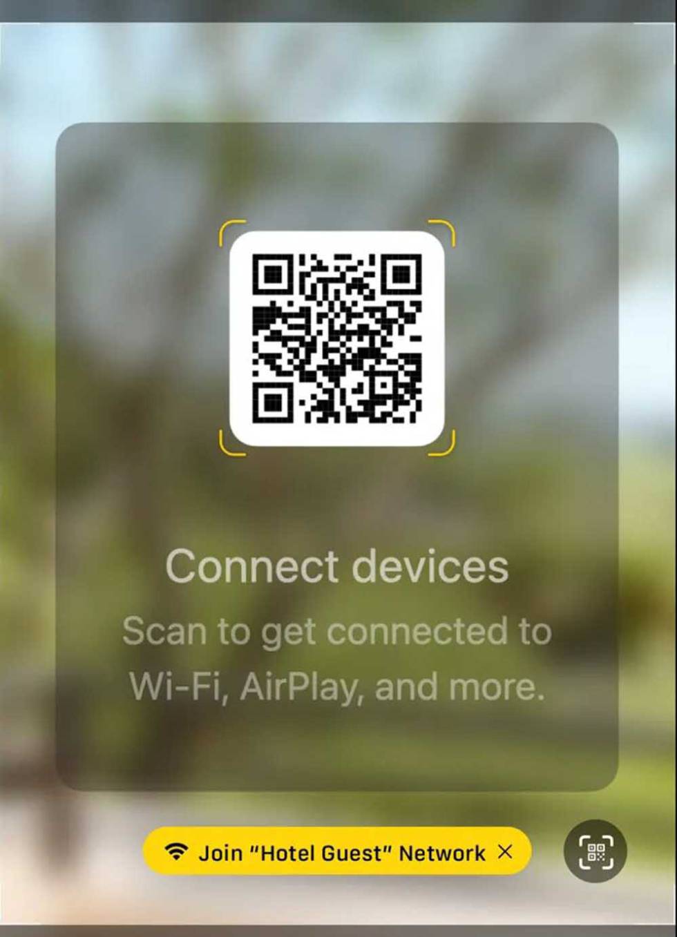 Conectar a una WiFi con AirPlay