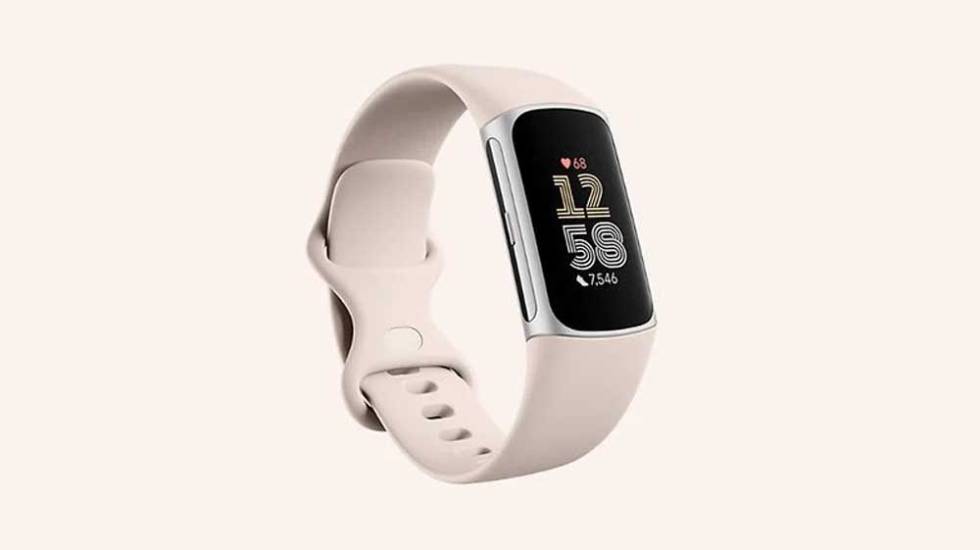 Pulsera Fitbit Charge 6 de color blanco