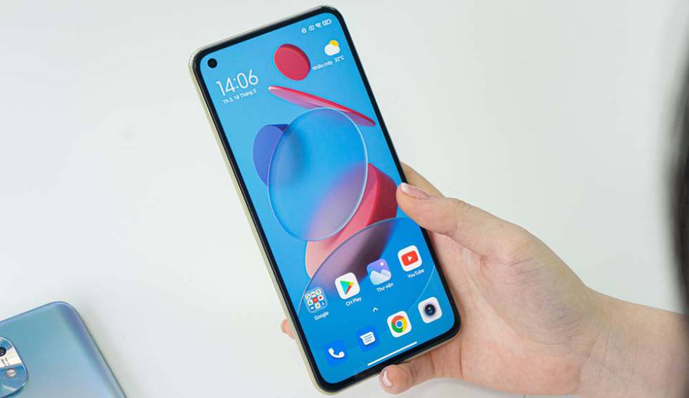 pantalla de inicio de un móvil de Xiaomi