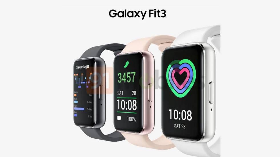 Estas imágenes confirman el diseño el Samsung Galaxy Fit 3