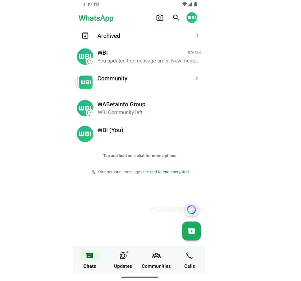 WhatsApp añade su propio chatbot de IA para ayudarnos en todo tipo de tareas