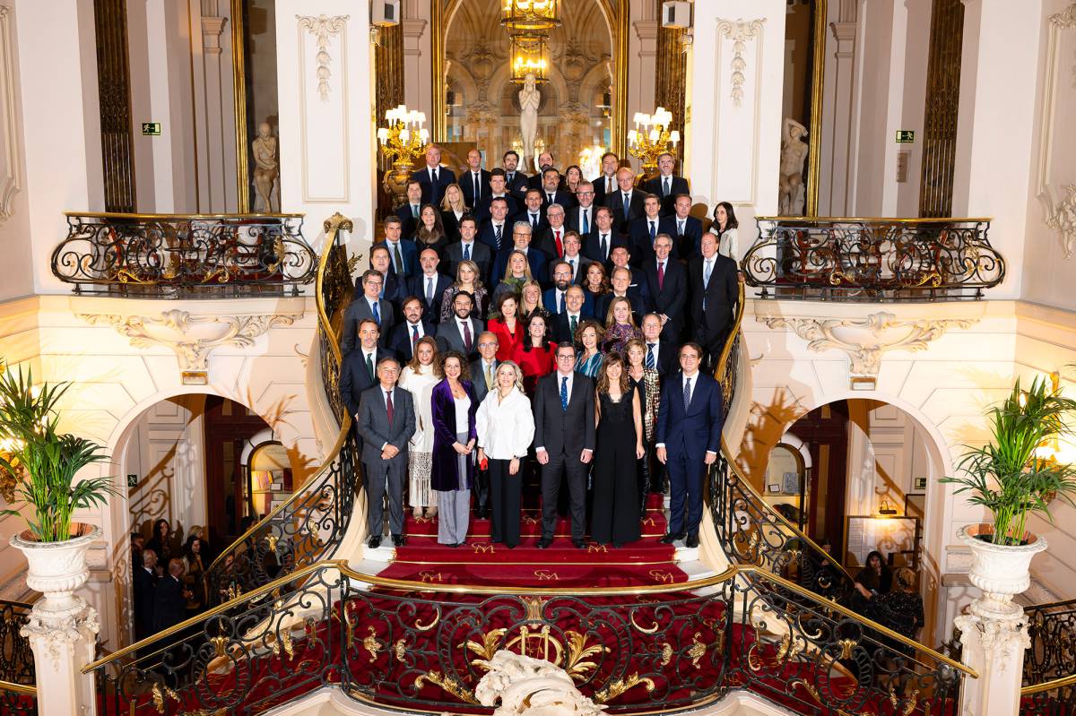 Foto de familia. Cena inaugural del 10º Legal Management Forum