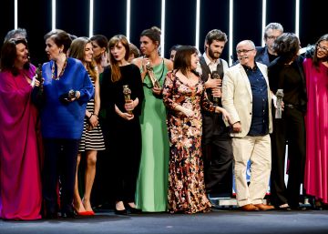 Los premiados del 21 Festival de Málaga el pasado 21 de abril