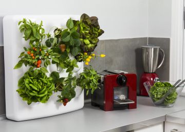El jardín vertical para urbanitas que se controla desde el móvil
