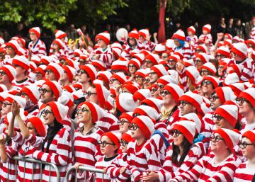 Asistentes al evento del record mundial de Wallies celebrado en 2011 en Dublin (Irlanda)