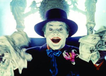 Jack Nicholson como el Joker en Batman (1989)