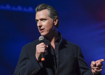 El gobernador de California, Gavin Newsom