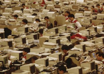 Oficina de Hong Kong en los años 90