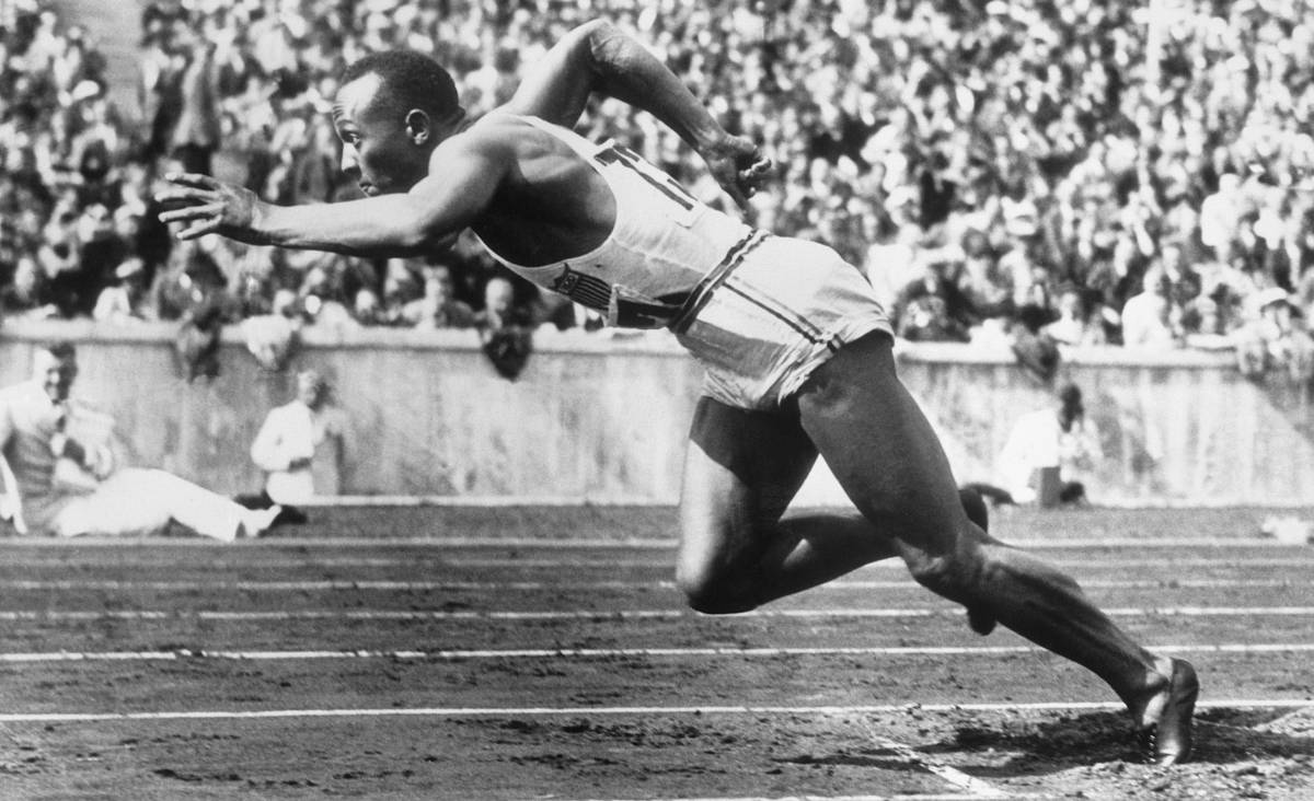 Jesse Owens, en 1937