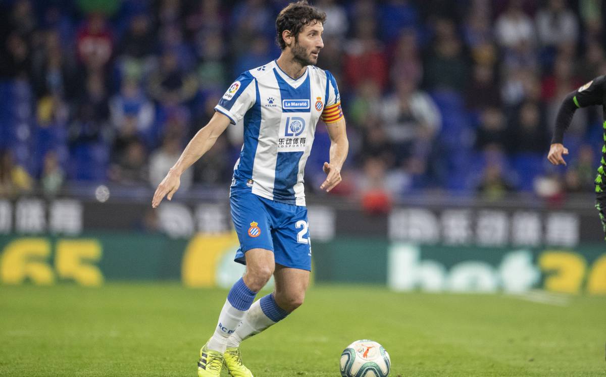 Esteban Granero, jugando con el Espanyol contra el Betis el pasado 15 de diciembre.