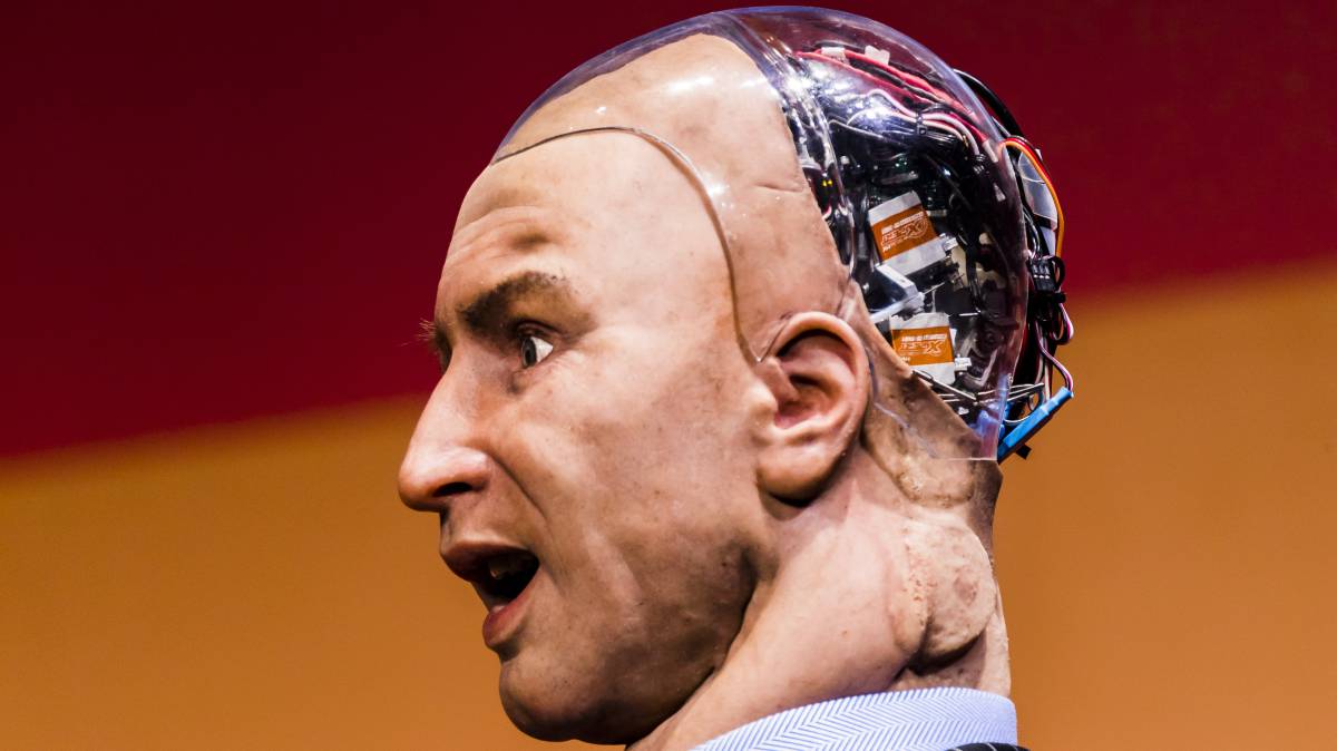 Perfil de Han the robot, uno de los robots inteligentes de Hanson Robotics