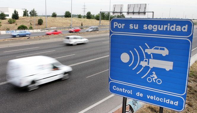 Foto radar por delante 82 Foto radar por delante 72