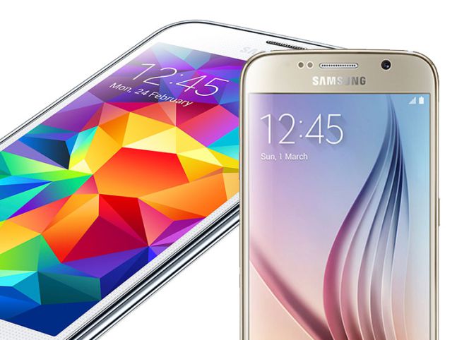 Meloso Atrás, atrás, atrás parte salami Comparativa: Samsung Galaxy S6 y Galaxy S5, ¿qué ha cambiado? | Smartphones  | Cinco Días