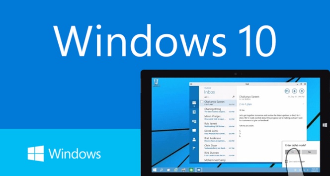 Windows 10 mejorará la experiencia del modo tablet, Tablets