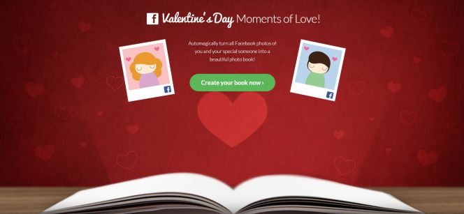 Crea tu álbum romántico con fotos de Facebook para San Valentín, Lifestyle