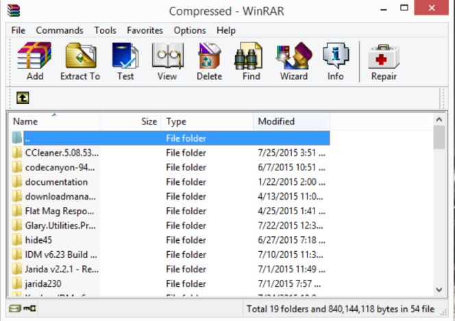 Aprende a comprimir al máximo los archivos con WinRAR, jZip y 7-Zip | | Días