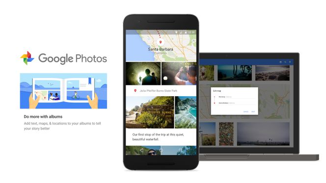 Google Photos crea álbumes automáticamente según la ubicación