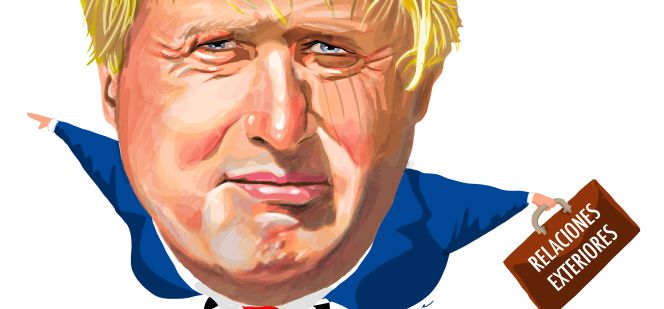 Resultado de imagen para Caricaturas de Boris Johnson