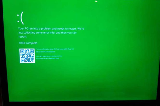 El clásico “pantallazo azul” de error en Windows 10 podría cambiar de ...