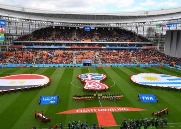 La FIFA investiga la baja asistencia al Uruguay-Egipto