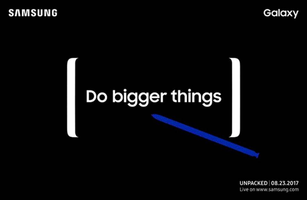 Resultado de imagen de Galaxy Note 8 evento