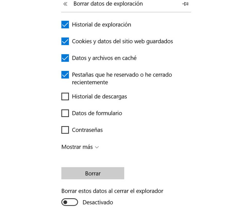 Anotar Caramelo carril Cómo borrar el historial de navegación de Microsoft Edge en Windows 10 |  Lifestyle | Cinco Días