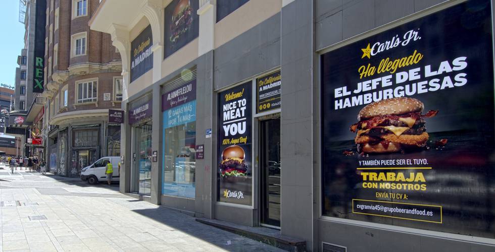 Carl’s Jr. entra en España para plantar cara a McDonald's y Burger King