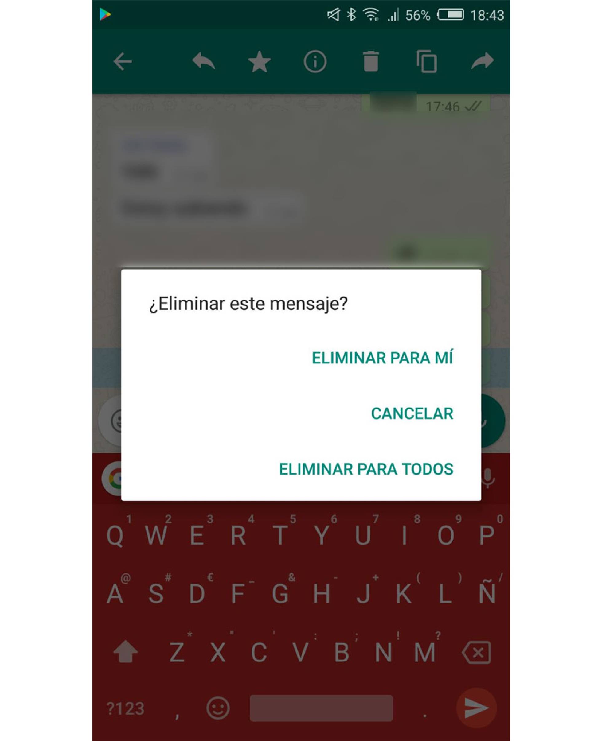 La Opción De Borrar Mensajes Enviados En Whatsapp Llega A Todos Los Usuarios Lifestyle Cinco 3260