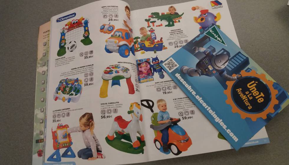 estético piel mezcla El Corte Inglés lanza cinco millones de catálogos de juguetes | Compañías |  Cinco Días
