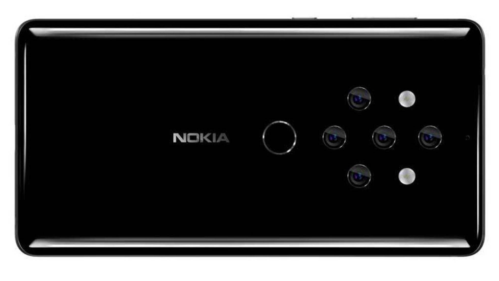 Imagen muestra cómo luciría el Nokia 10 con cinco cámaras