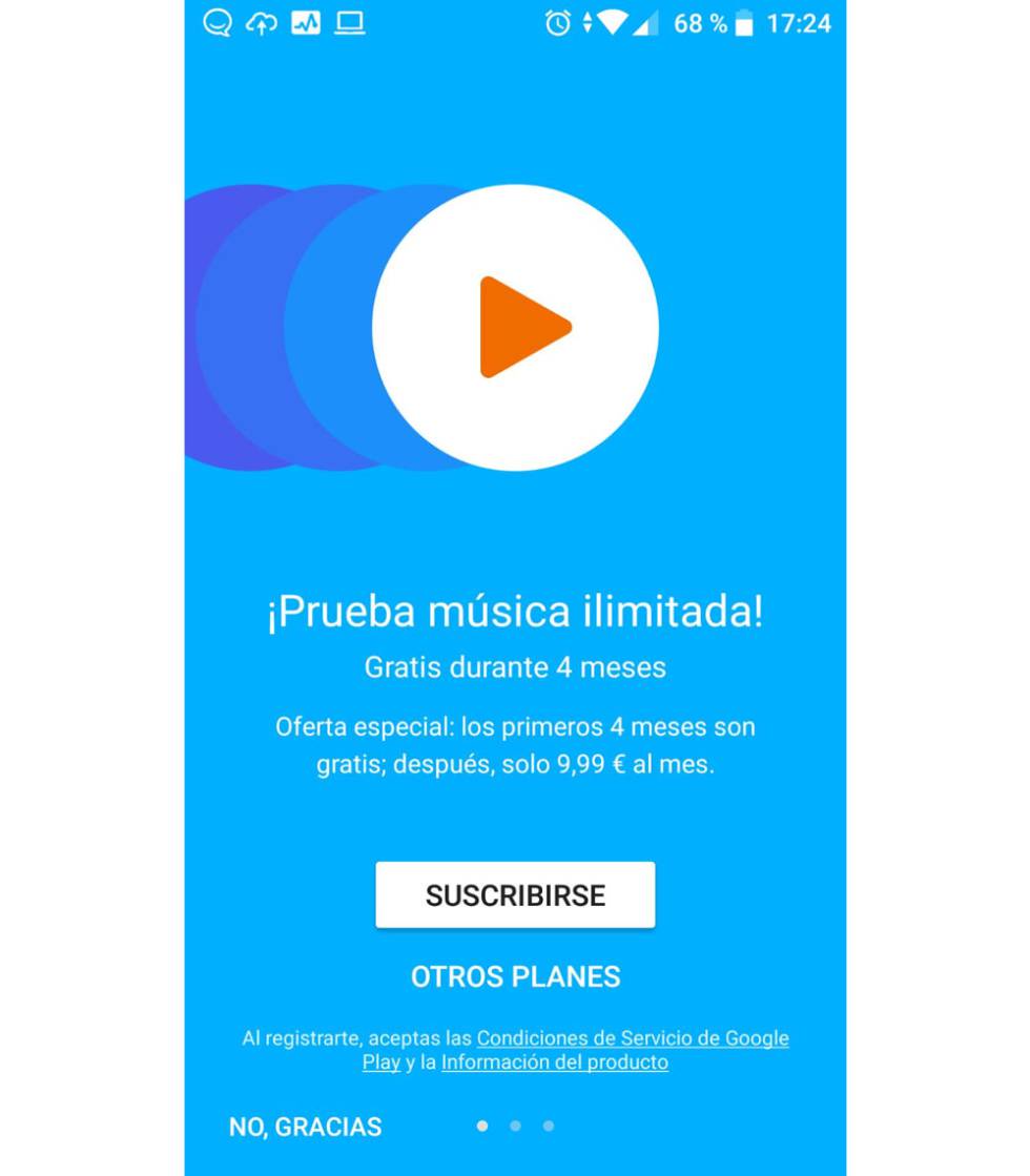 Google oferece 4 meses grátis do Play Música