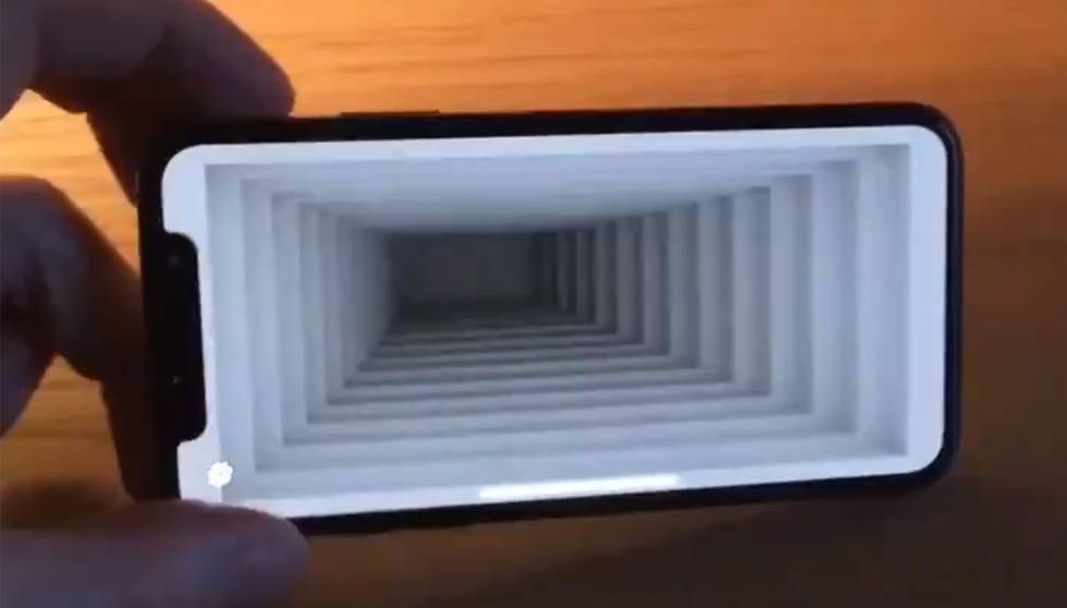iPhone X: no vas a poder dejar de mirar este increíble efecto en su pantalla  | Smartphones | Cinco Días