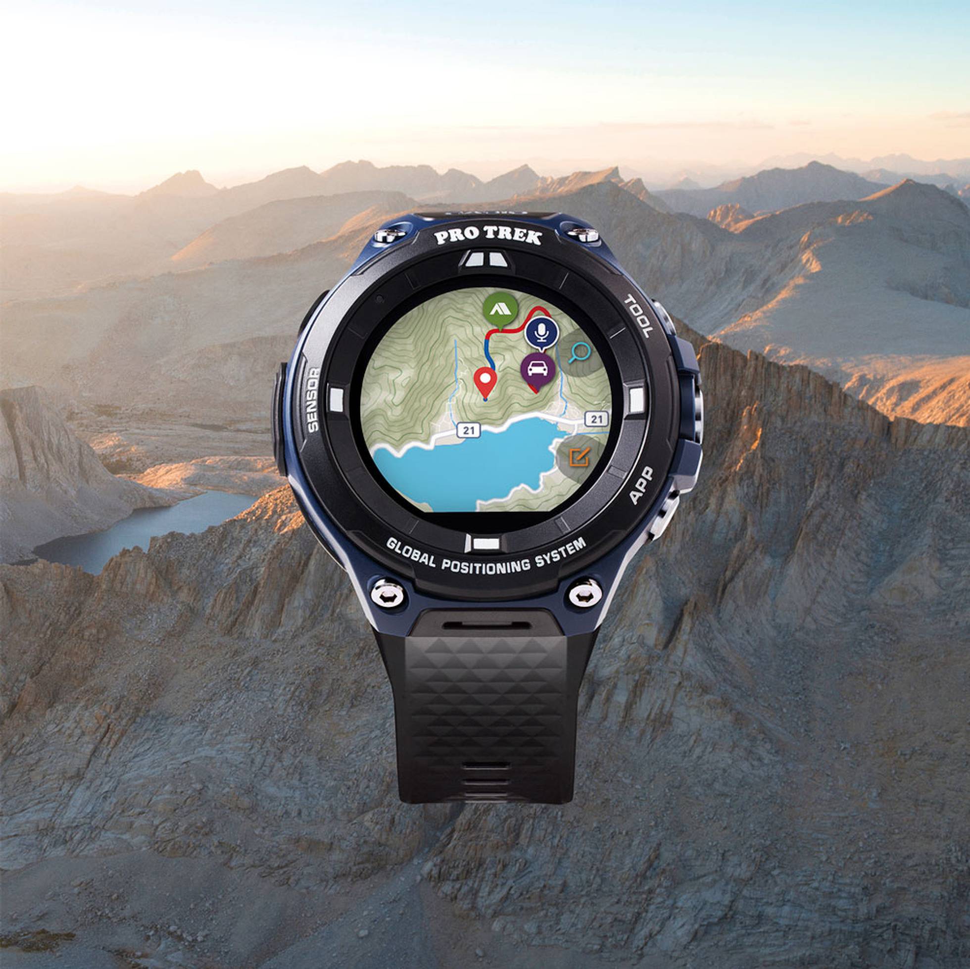 casio pro trek smart vs garmin fenix 5x