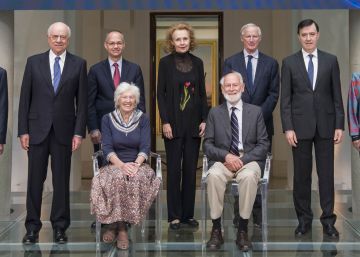 Los 14 galardonados con el Premio Fronteras del Conocimiento de la Fundaci&oacute;n BBVA.