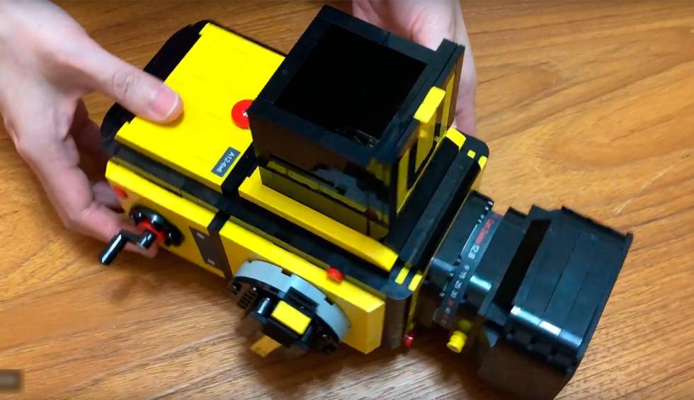 Crean una cámara de fotos con piezas de Lego “idéntica” a una Hasselblad, Lifestyle