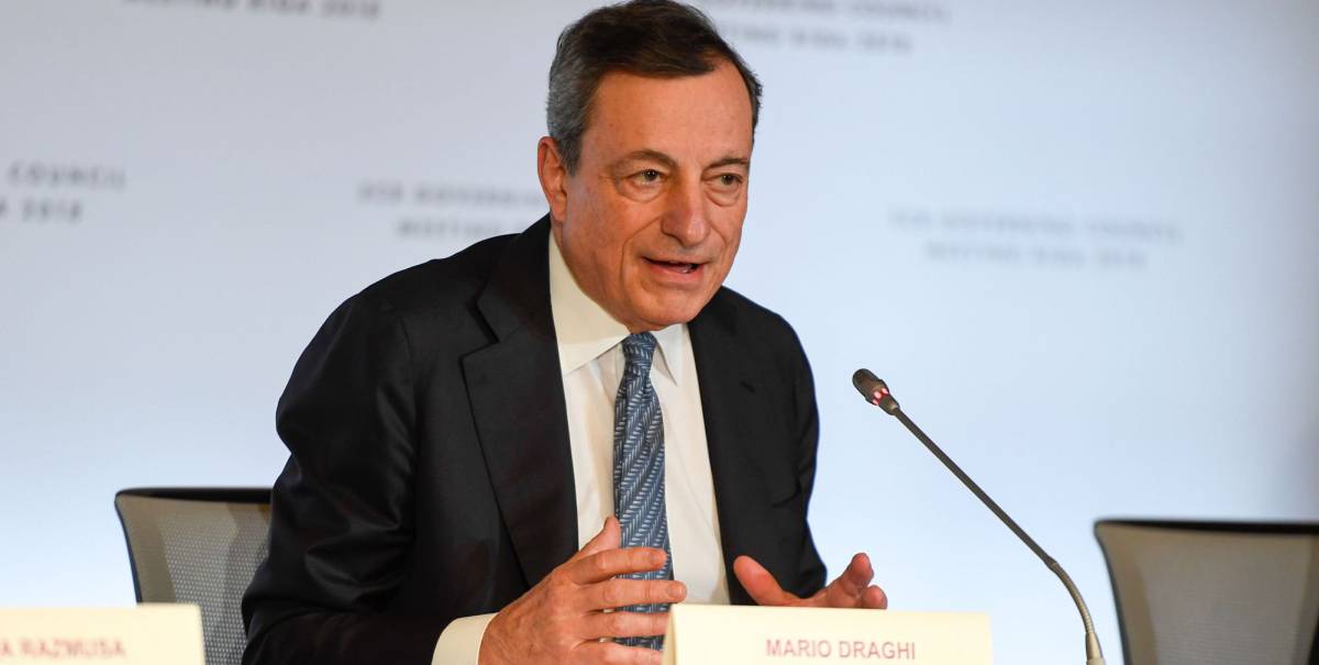 El presidente del BCE, Mario Draghi