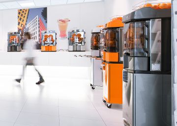 Zumex, zumos naturales exprimidos con tecnología valenciana