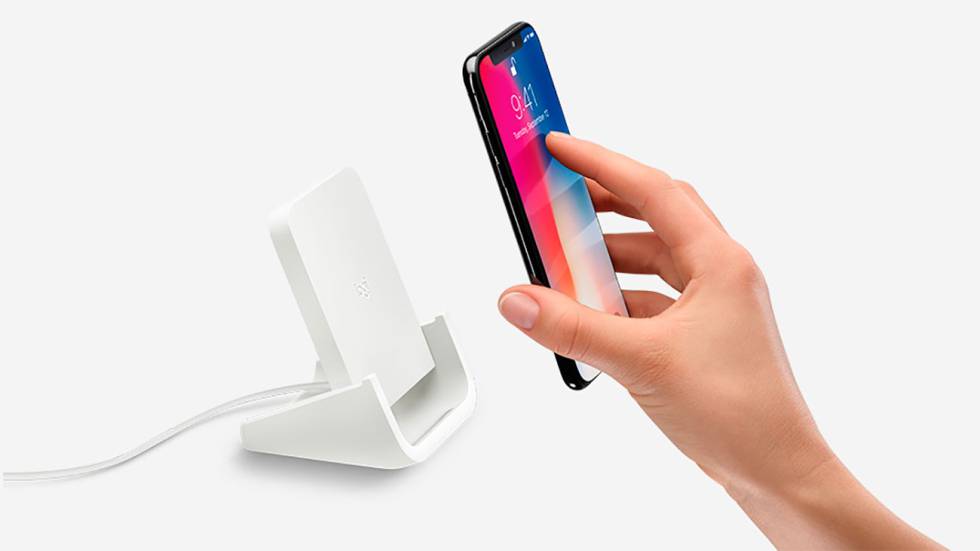 Logitech lanza un elegante cargador inalámbrico para el iPhone X, Gadgets