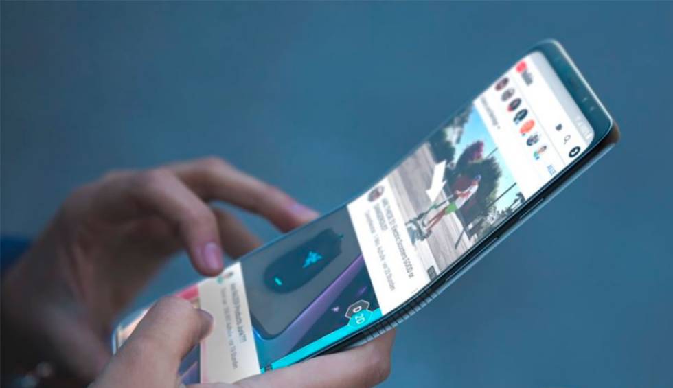 UFO: el smartphone con pantalla flexible