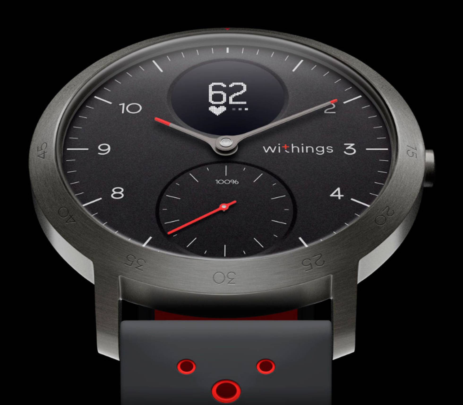 smartwatch steel hr
