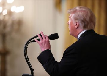 Donald Trump en una conferencia de prensa en la Casa Blanca el pasado d&iacute;a 7.