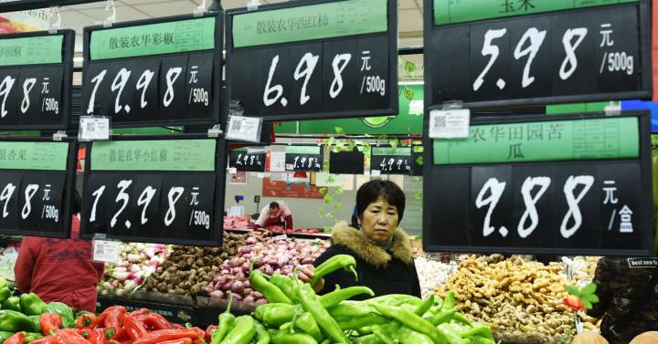 La inflación china sube un 1,9% en diciembre, la menor tasa desde febrero | Economía | Cinco Días