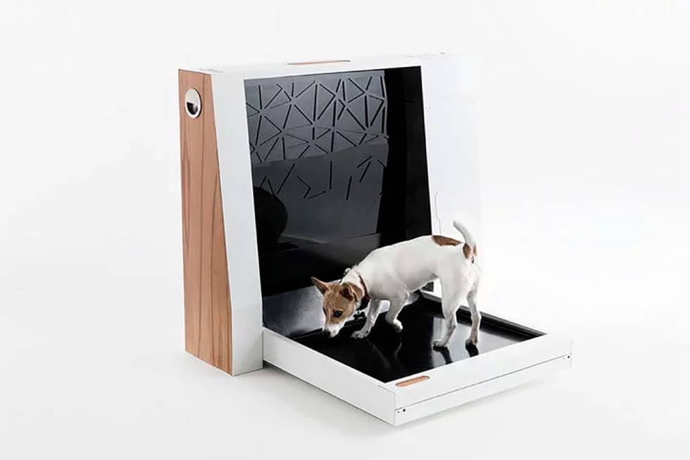 Motivar Hamburguesa lavabo Este inodoro para mascotas se integra en tu salón como un mueble más |  Gadgets | Cinco Días