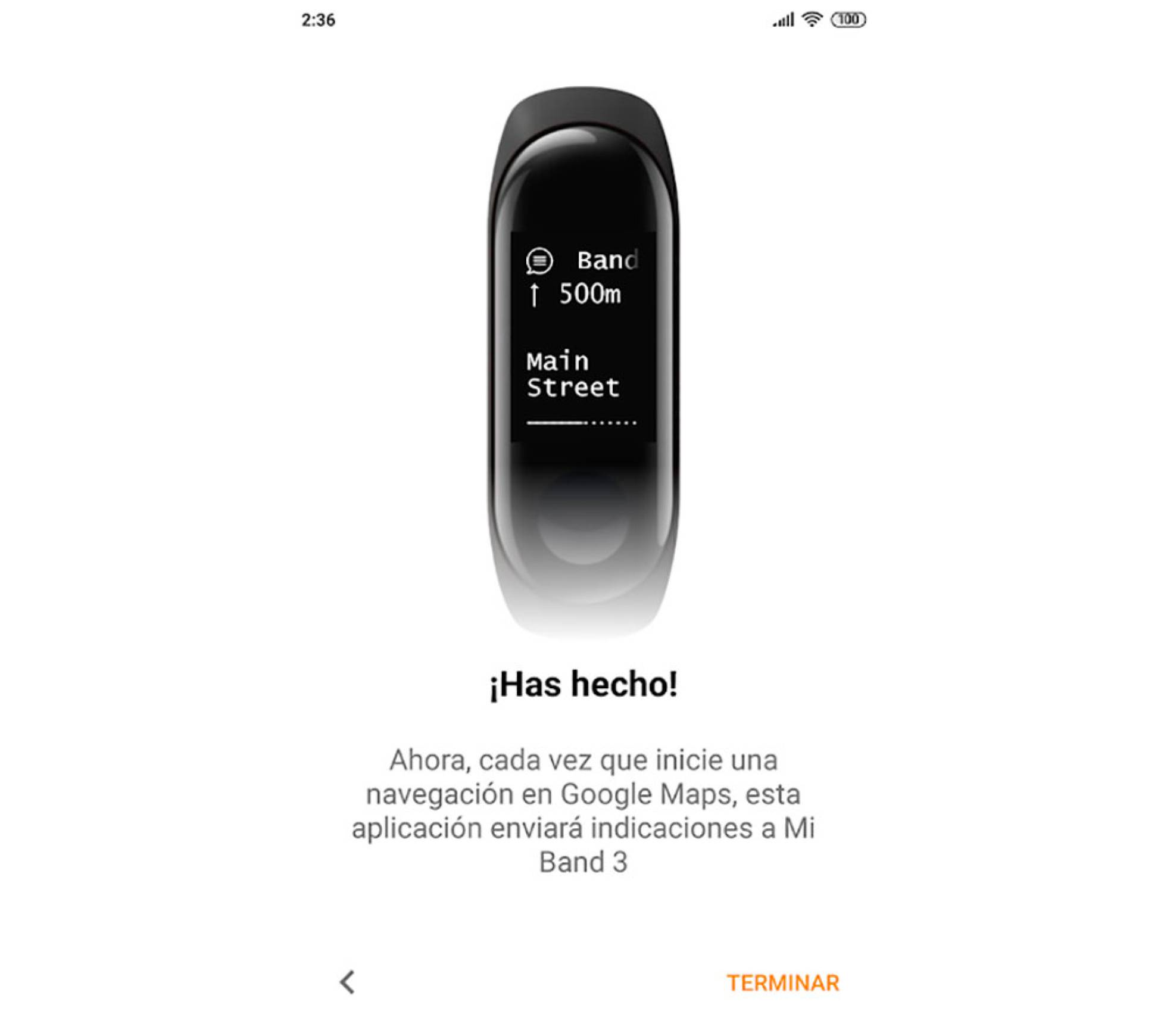 mi band maps