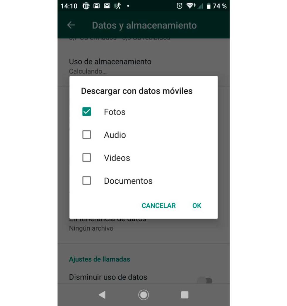 transacción asignación Lirio WhatsApp: cómo desactivar la descarga automática de fotos | Lifestyle |  Cinco Días