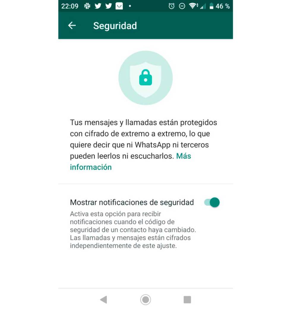 Whatsapp Cómo Saber Cuándo Ha Habido Cambios En La Seguridad De Un Chat Lifestyle Cinco Días 7778