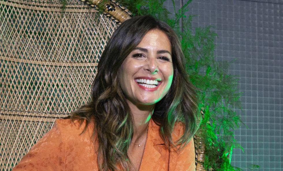 Nuria Roca, en un acto promocional en Madrid, la semana pasada.