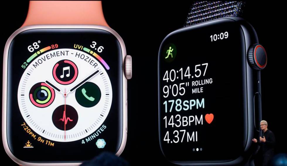 Buque de guerra Credo Bigote Apple desactiva el modo Walkie-talkie de su Apple Watch por seguridad |  Gadgets | Cinco Días
