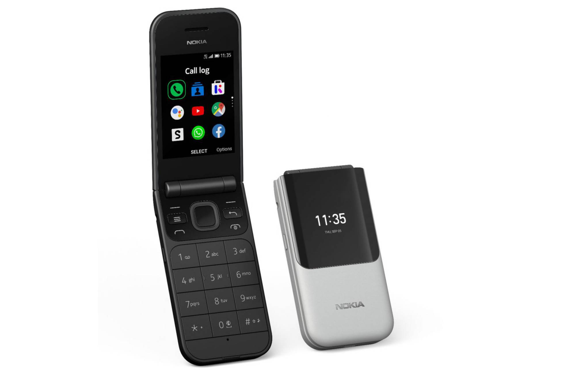 Nokia 2720 Flip el móvil de teclas con WhatsApp y Facebook por menos